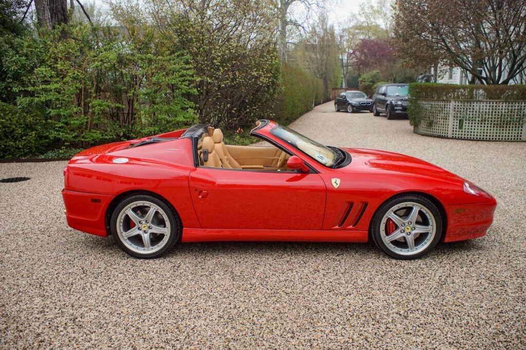 Convertible Ferrari: Story of The Red Italian 4 ferrari 575m superamerica estimated to fetch up to 900000 at auction 108191 1