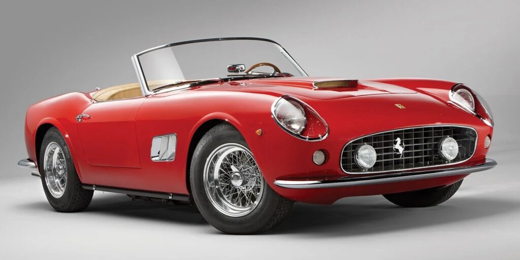 Convertible Ferrari: Story of The Red Italian 3 ferrari 250 gt california spyder