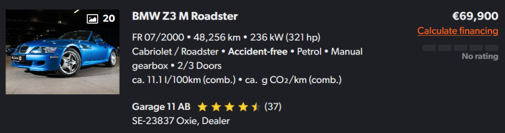 Buying the BMW Z3 6 image 5