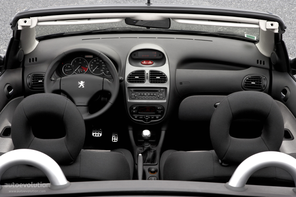PEUGEOT206CC interior
