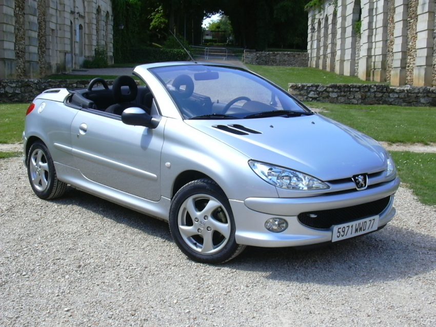 Buy and ride 2.000 km. Real running costs open-top adventure across Europe. Peugeot 206 cc and 207 cc. Renault Megane Cabriolet and Opel Tigra Twintop 2 Peugeot 206 CC