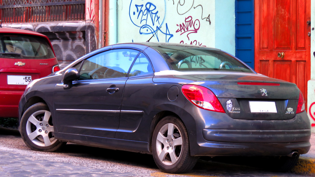 Buy and ride 2.000 km. Real running costs open-top adventure across Europe. Peugeot 206 cc and 207 cc. Renault Megane Cabriolet and Opel Tigra Twintop 6 peugeot 207 CC