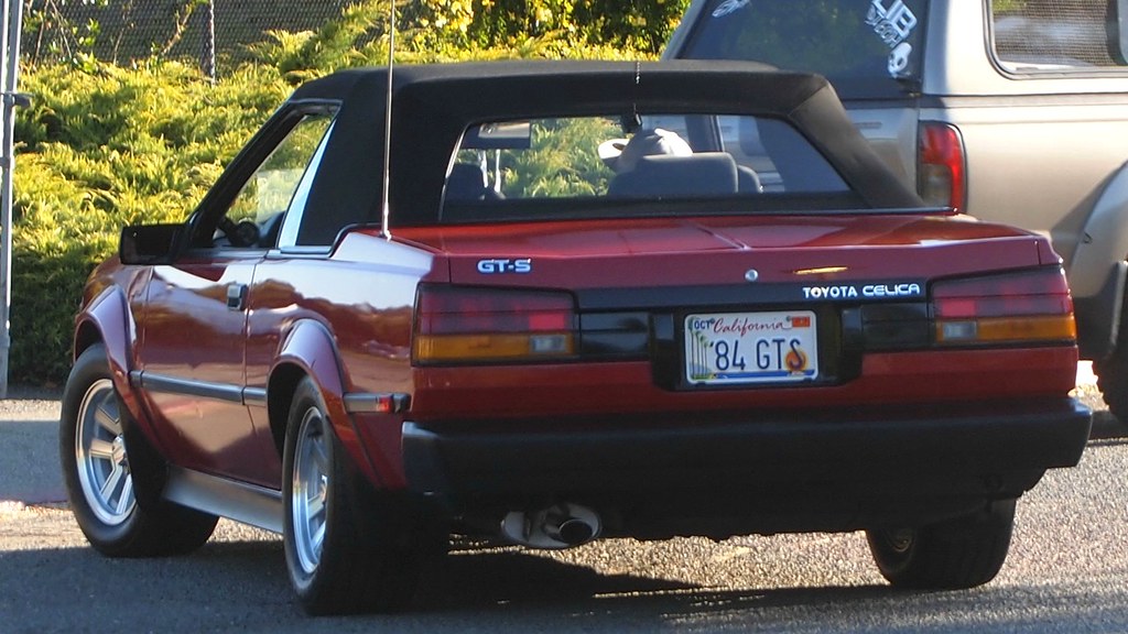 Celica A40 A50 Cabrio Red