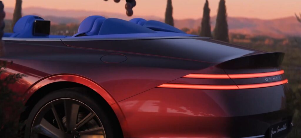 Genesis X Gran Convertible rear