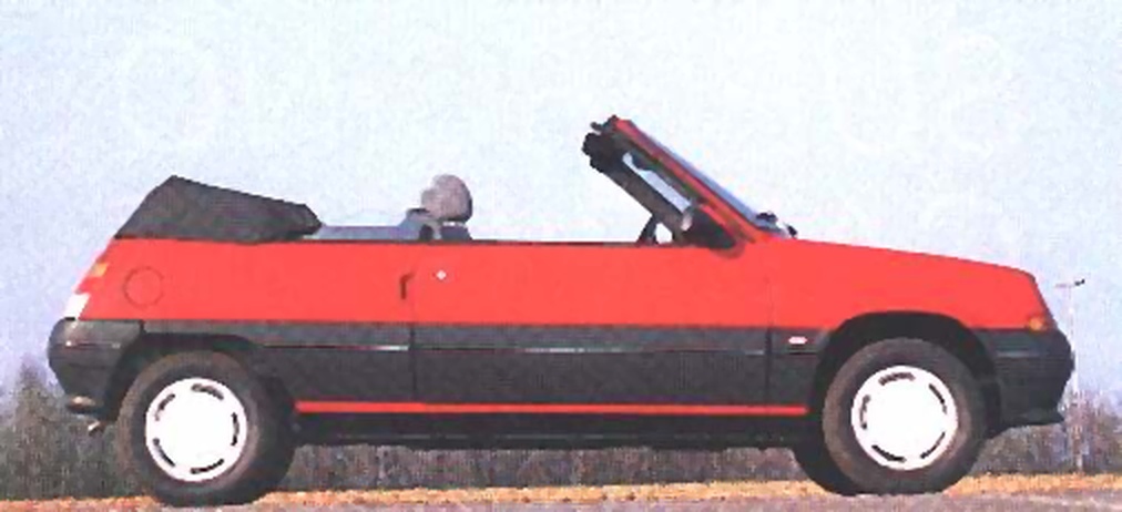 Renault 5 E-tech Cabriolet - great concept 5 Renault 5 EBS Cabriolet