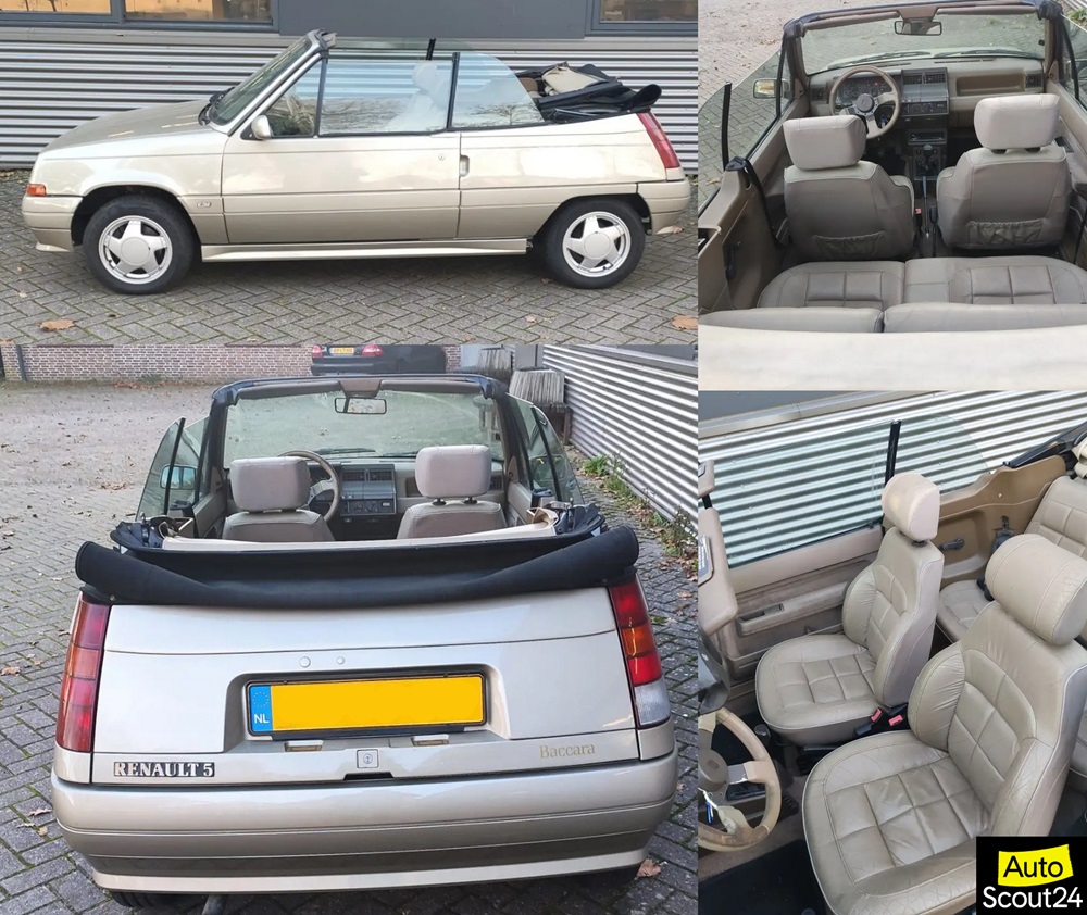 Renault 5 E-tech Cabriolet - great concept 4 Renault Super 5 Baccara Cabrio EBS 1988 Gallery
