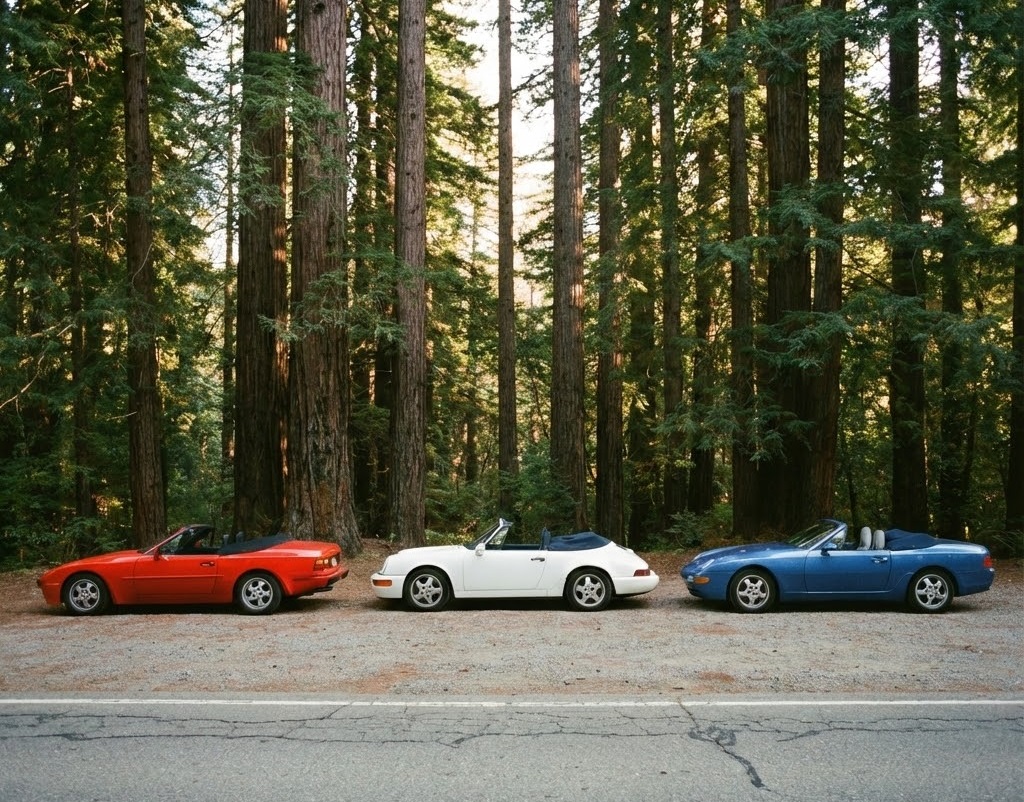 Porsche is More Than 911: Porsche 944 Cabriolet & Porsche 968 Cabriolet 2 Porsche 944 911 968 cabriolets